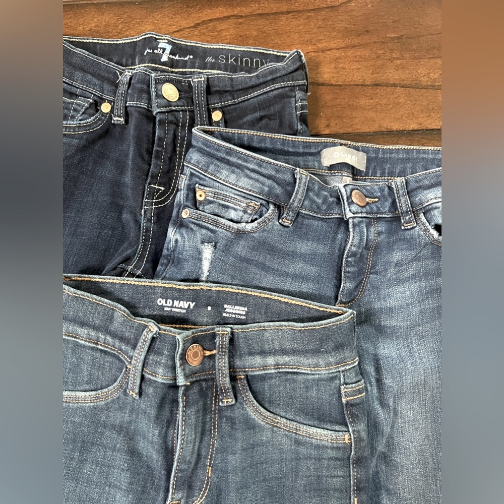 Girls Designer Jeans - lot of 3